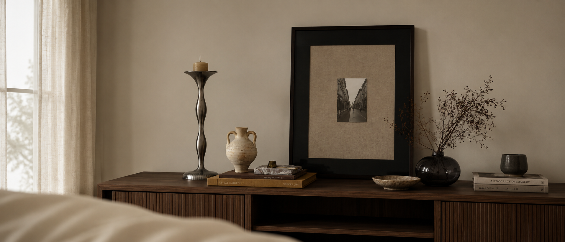 Curated decorative objects