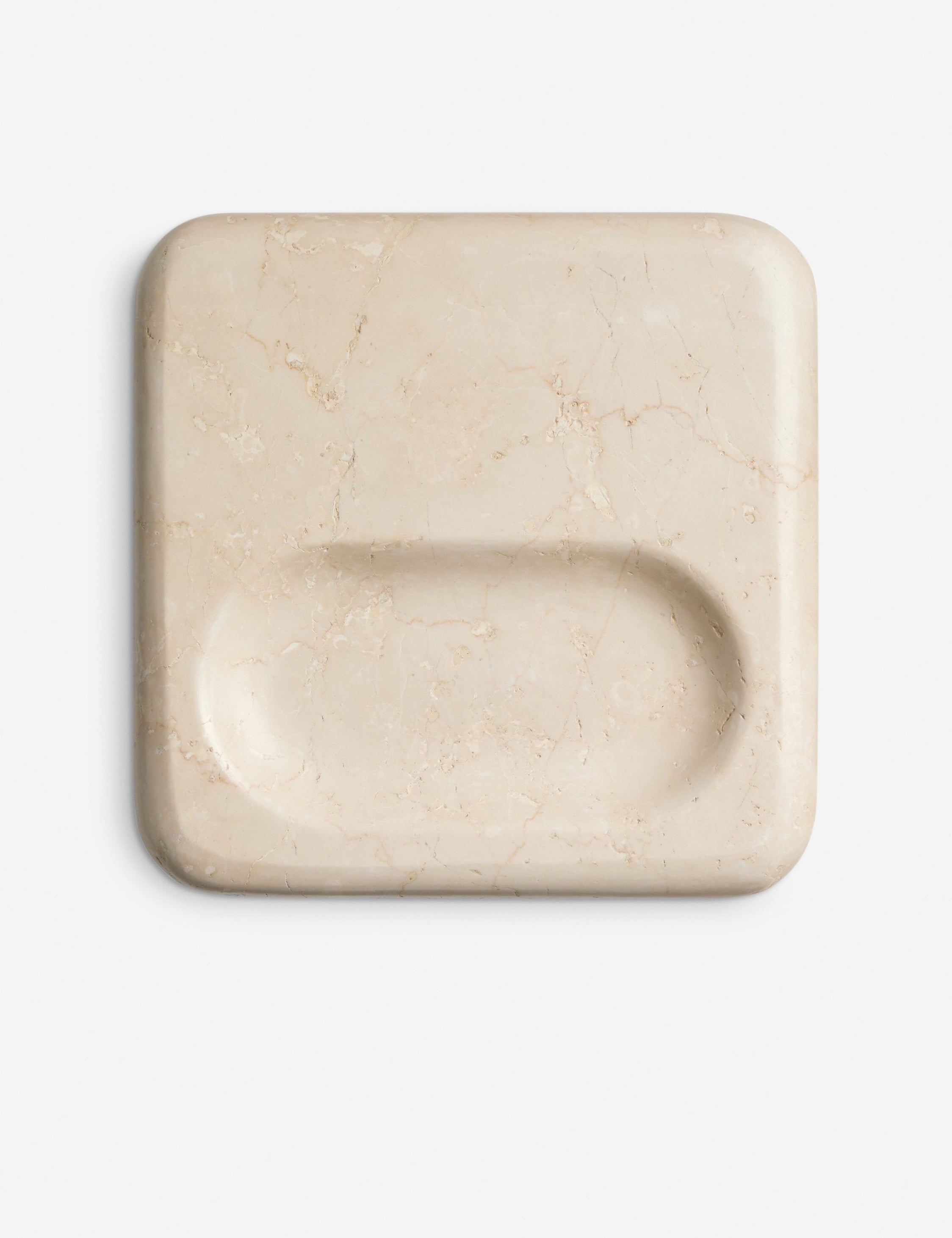 Natural Marble Stone Catchall - Brown - Image 10