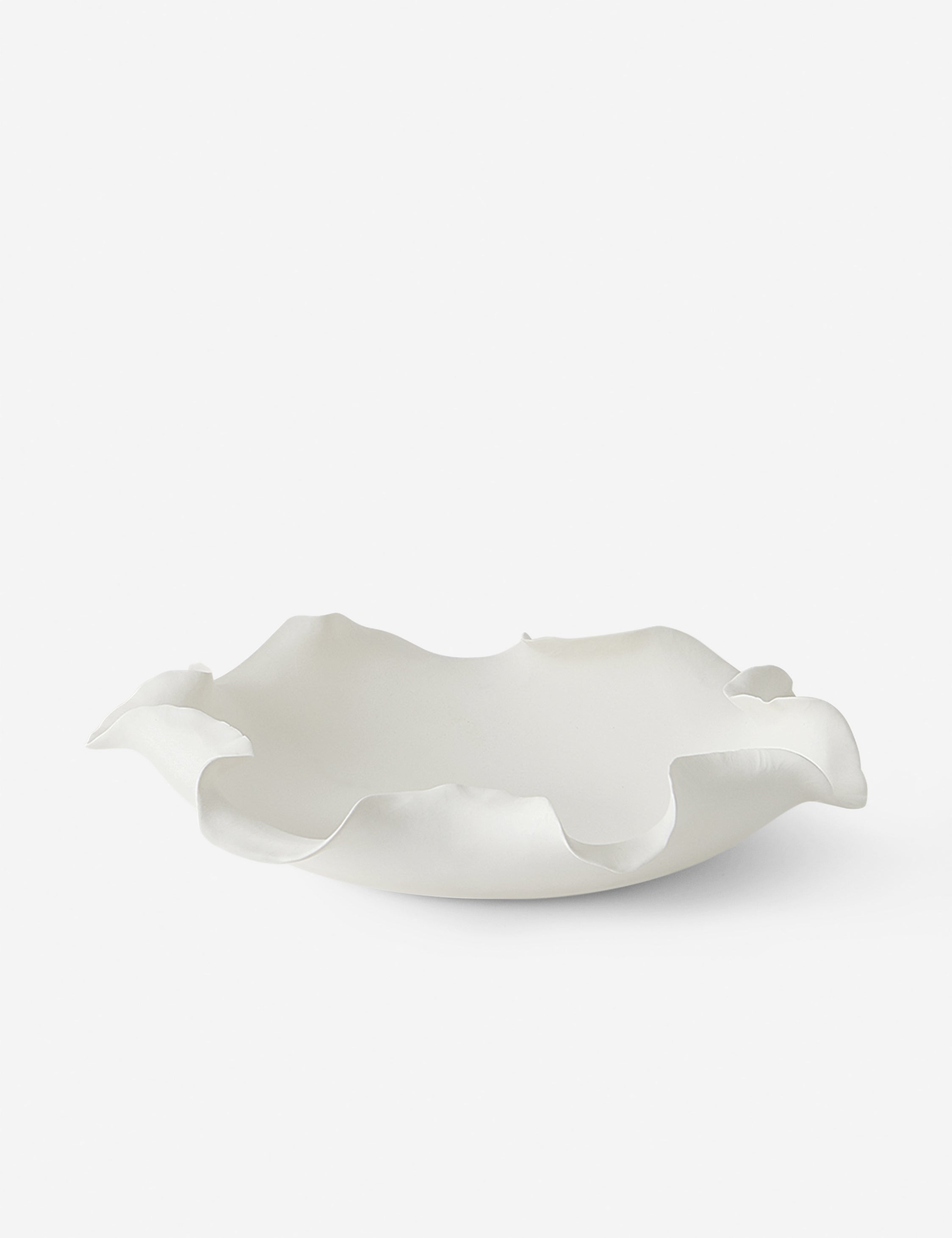 Decorative Matte White Catchall - White - Image 3