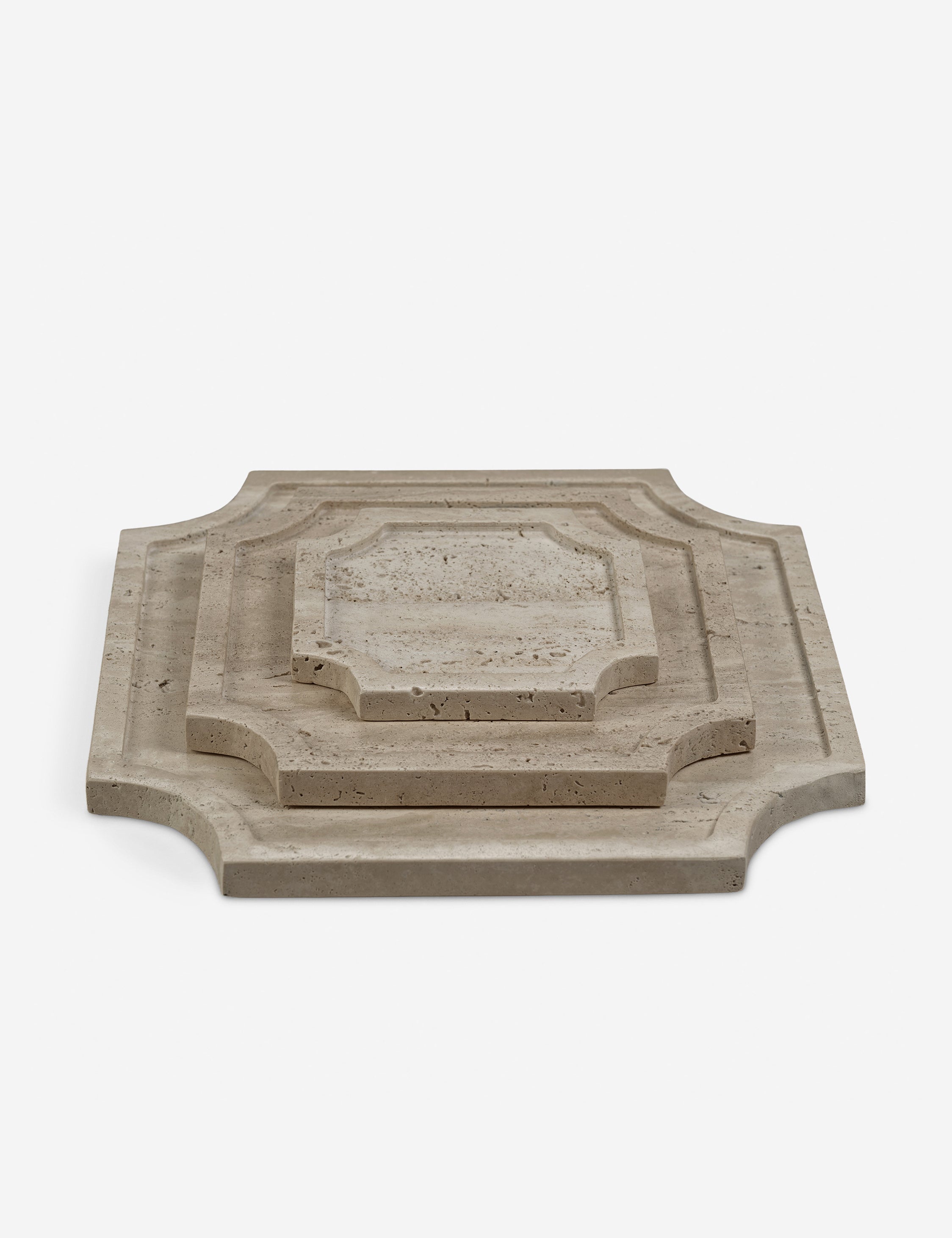 Organic Natural Stone Tray - Large