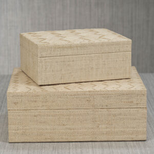 Handwoven Natural Box - Natural