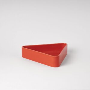 Cherry Tomato Centerpiece Tray - Rounded Triangle Form