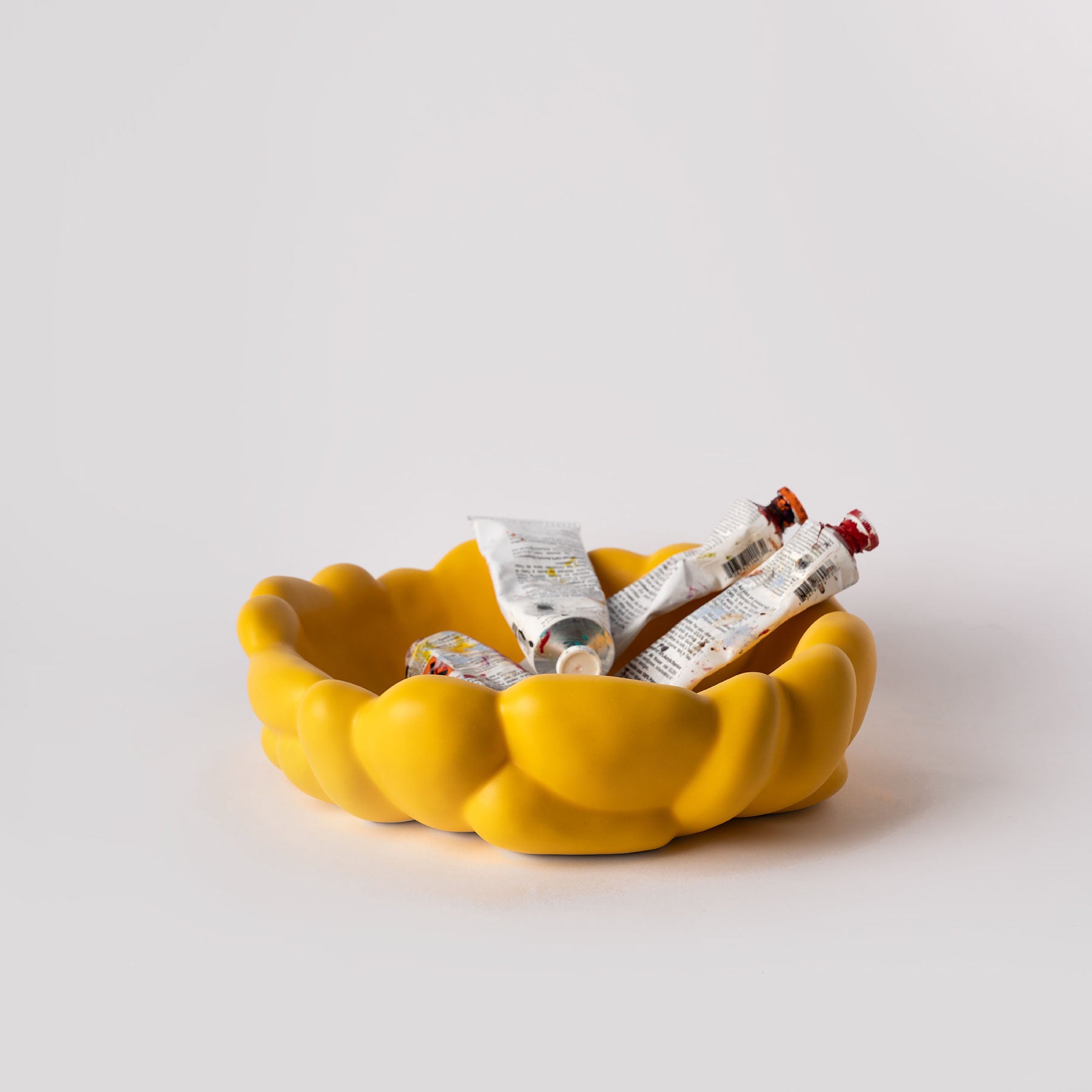 Freesia Fruit Bowl - Puffy Scalloped Form - Image 2