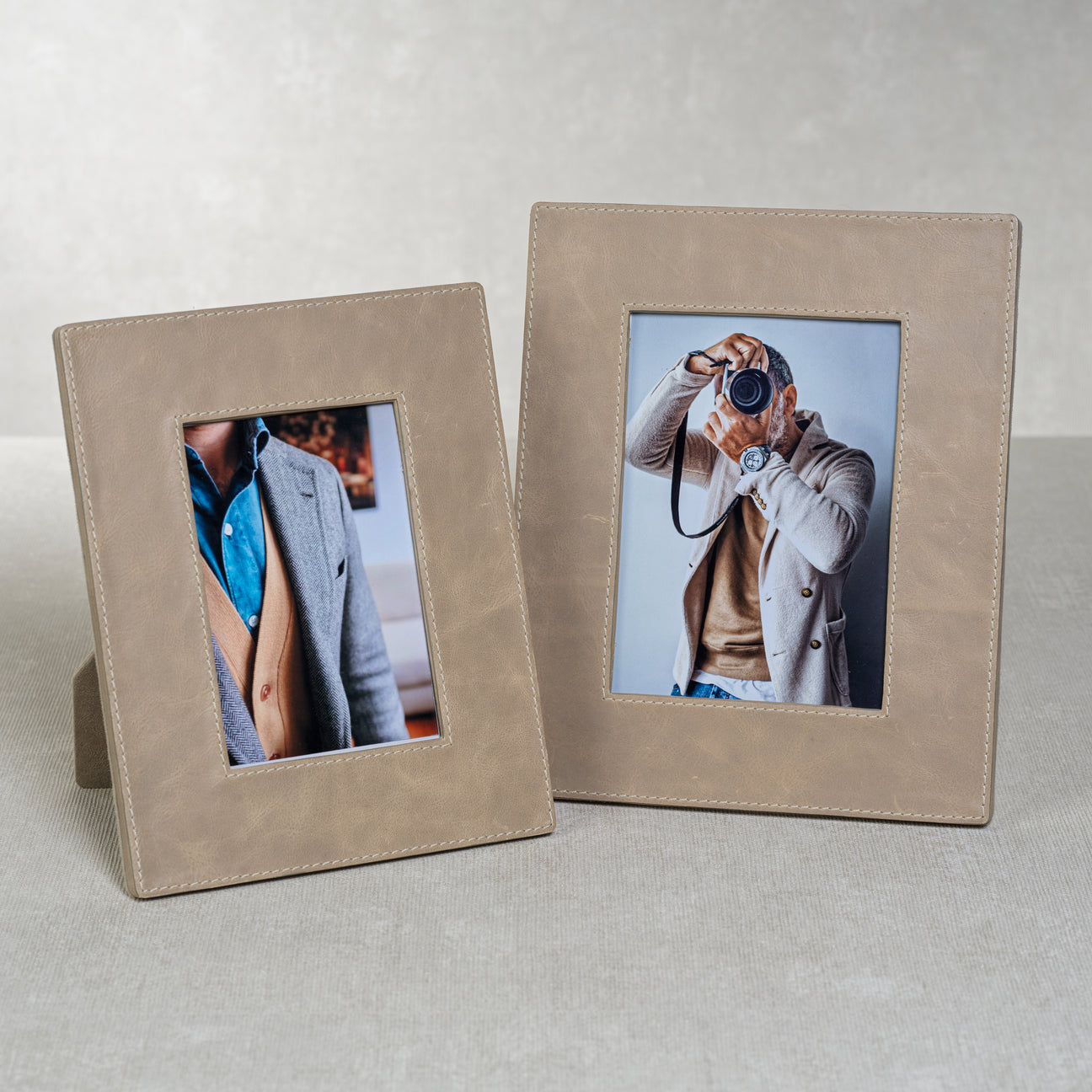 Mink Leather Photo Frame - Image 2
