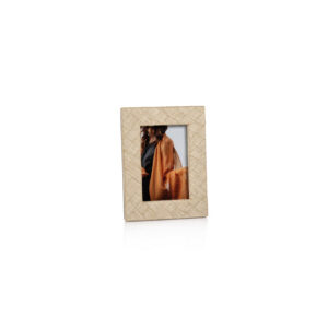 Natural Woven Raffia Photo Frame